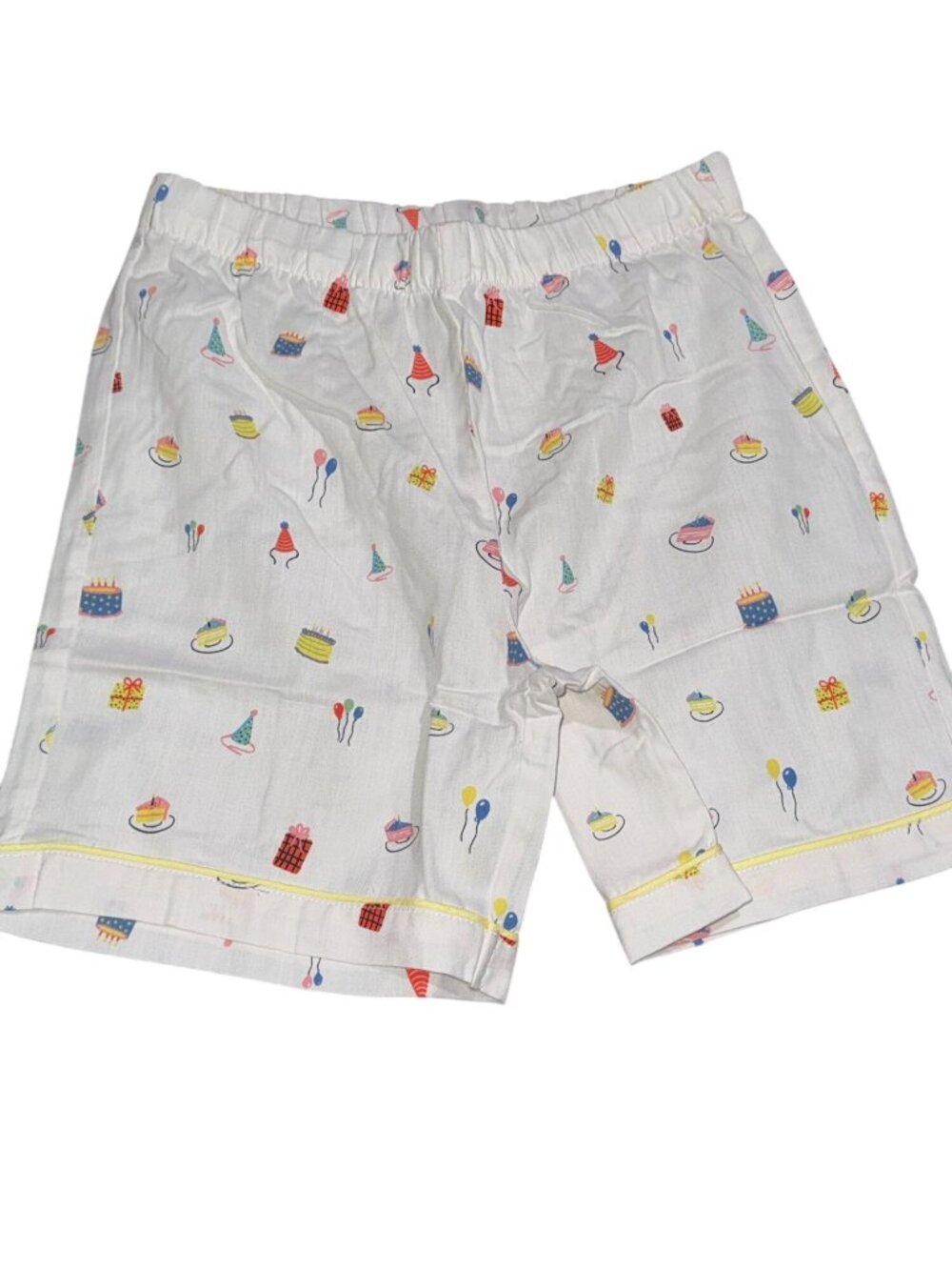 Petite Plume Kids Birthday Cake Print Short Pajama Set - Picture 9 of 14